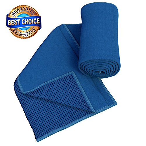 1-Best-Yoga-Towel-Ultimate-Mat-Size-Non-Slip-Super-Absorbent-100-Money-Back-Guarantee-Hygienic-Soft-Microfiber-Fabric-with-Non-Skid-Silicone-Nubs-for-Maximum-Grip-This-Superior-Bikram-Hot-Yoga-Towel-P-0