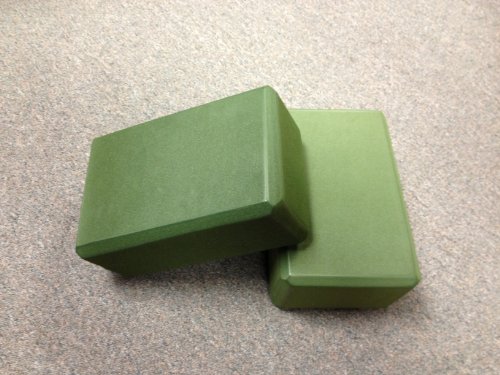 4-x-6-x-9-Studio-Quality-Foam-Yoga-Blocks-VALUE-2-PACK-Olive-Green-0