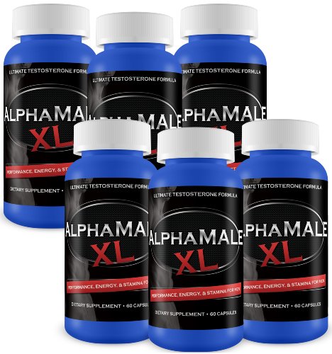 AlphaMALE-2x-Male-Enlargement-Pills-Male-Enhancement-Gain-3-Inches-100-Moneyback-Guarantee-6-Month-Supply-0