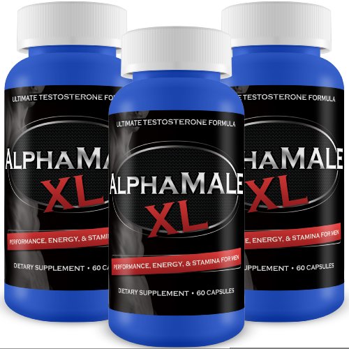 AlphaMaleXL-2x-Testosterone-Booster-All-Natural-Performance-Size-Enhancement-Gain-2-Inches-in-60-Days-100-MONEYBACK-GUARANTEE-Lean-Muscle-Growth-Enlargement-Solution-for-Men-FAST-Acting-100-Natural-Te-0