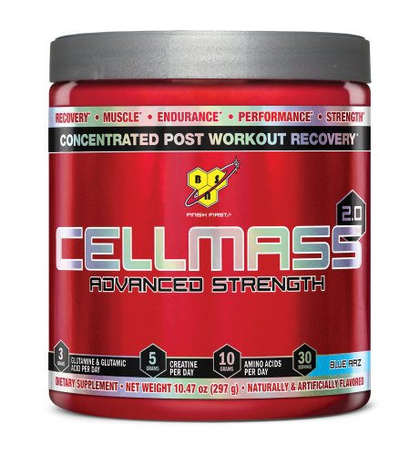 BSN-CELLMASS-20-Blue-Raz-1047-ounce-30-Servings-0