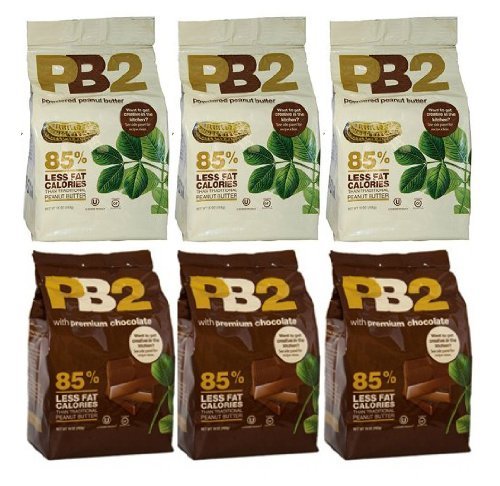 Bell-Plantation-Bundle-3-Regular-Powdered-Peanut-Butter-16oz-and-3-Chocolate-Powdered-Peanut-Butter-16oz-0