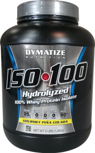 DYMATIZE-NUTRITION-Iso-100-Gourmet-Pina-Colada-3Lb-0