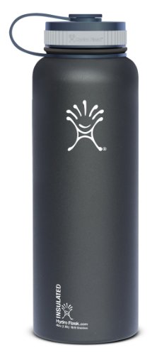 Hydro-Flask-Insulated-Stainless-Steel-Water-Bottle-Wide-Mouth-40-Ounce-Black-Butte-0