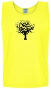 Mens-BLACK-TREE-Pigment-Tank-Top-XL-Neon-Yellow-0