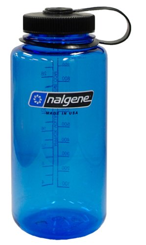 Nalgene-Tritan-Wide-Mouth-BPA-Free-Water-Bottle-1-Quart-Slate-Blue-with-Black-Lid-0