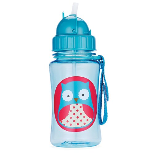 Skip-Hop-Zoo-Straw-Bottle-Owl-12-Ounce-0