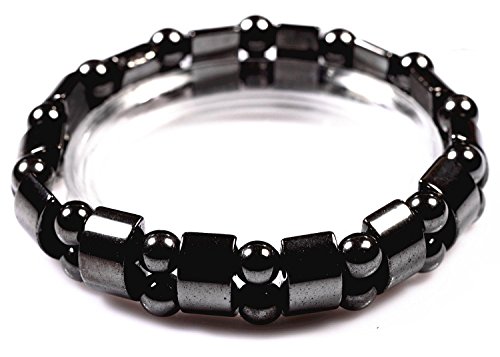 2-PcsHematite-Powerful-Magnetic-Bracelet-for-Arthritis-Pain-Releif-or-for-Sports-Related-Therapy-0-1