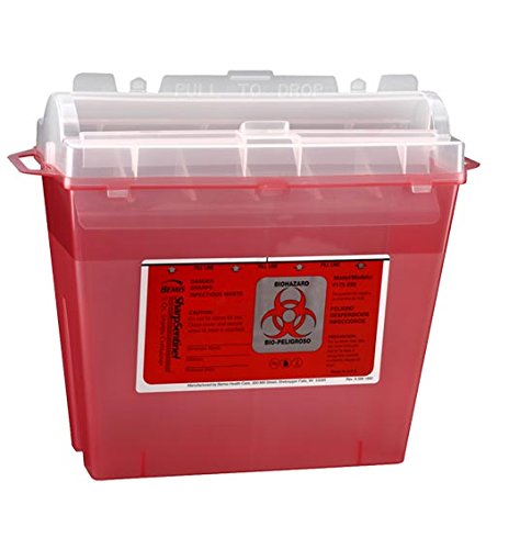 5-Quart-SharpSentinel-Sharps-Container-Red-0