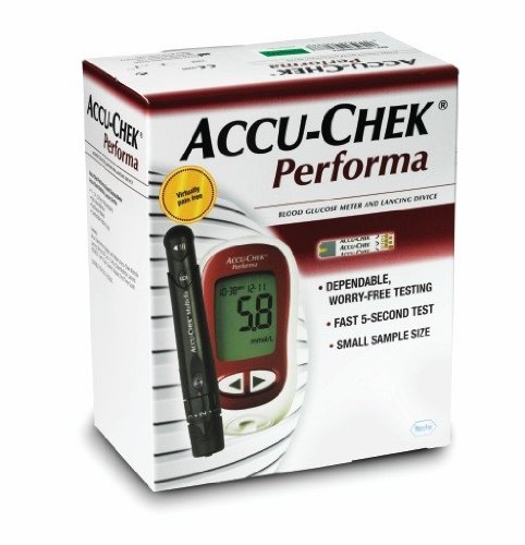 Accu-Chek-Performa-Blood-Glucose-Meter-and-Lancing-Device-Fast-5-Second-Test-0