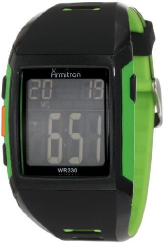 Armitron-Sport-Mens-408261LGN-Chronograph-Lime-Green-Digital-Watch-0