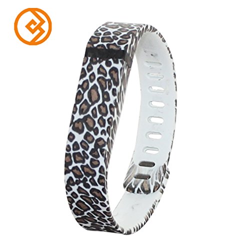 Bandcase-New-Style-Lepoad-Set-Size-Large-L-or-Size-Small-S-Multicolor-Leopard-Combinational-Replacement-Bands-with-Metal-Clasps-for-Fitbit-Flex-Only-No-Tracker-Wireless-Activity-Bracelet-Sport-Wristba-0