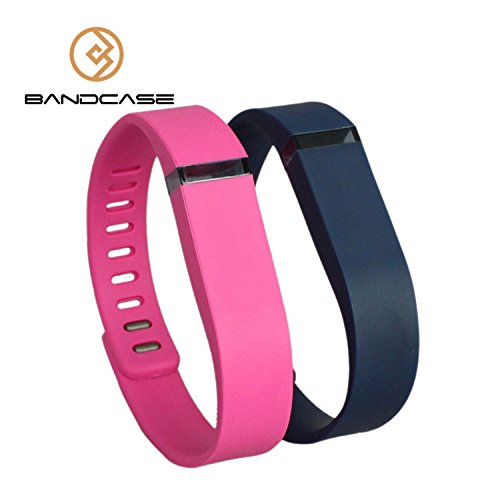 Bandcase-Set-Large-L-1pc-Hot-Pink-1pc-Navy-Blue-1pc-Replacement-Bands-with-Clasps-for-Fitbit-Flex-Only-No-Tracker-Wireless-Activity-Bracelet-Sport-Wristband-Fit-Bit-Flex-Bracelet-Sport-Arm-Band-Armban-0