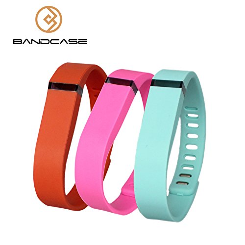 Bandcase-Set-Large-L-1pc-Hot-Pinkpurple-1pc-Redtangerine-1pc-Teal-Replacement-Bands-with-Clasps-for-Fitbit-Flex-Only-No-Tracker-Wireless-Activity-Bracelet-Sport-Wristband-Fit-Bit-Flex-Bracelet-Sport-A-0