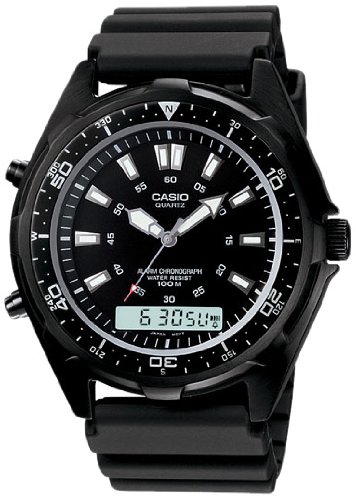 Casio-AMW320B-1A-Mens-Black-Watch-0