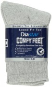Diastar-Comfy-Feet-Loose-Fit-Top-Socks-Grey-3-pack-0