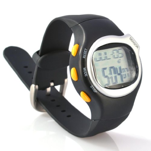 Globalebuy-6-in-1-Sports-Watch-with-Pulse-Heart-Rate-Monitor-and-Calorie-Counter-Color-Black-0