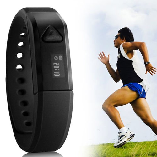 Walsontop-IP67-Waterproof-Bluetooth-V40-Pedometer-Smart-Wristband-Bracelet-with-Sports-Sleep-Tracking-Health-Fitness-Automatic-Sync-Function-3D-Sensor-X5-Compatible-with-IOS-6070-iphone-App-Store-PCs--0-0